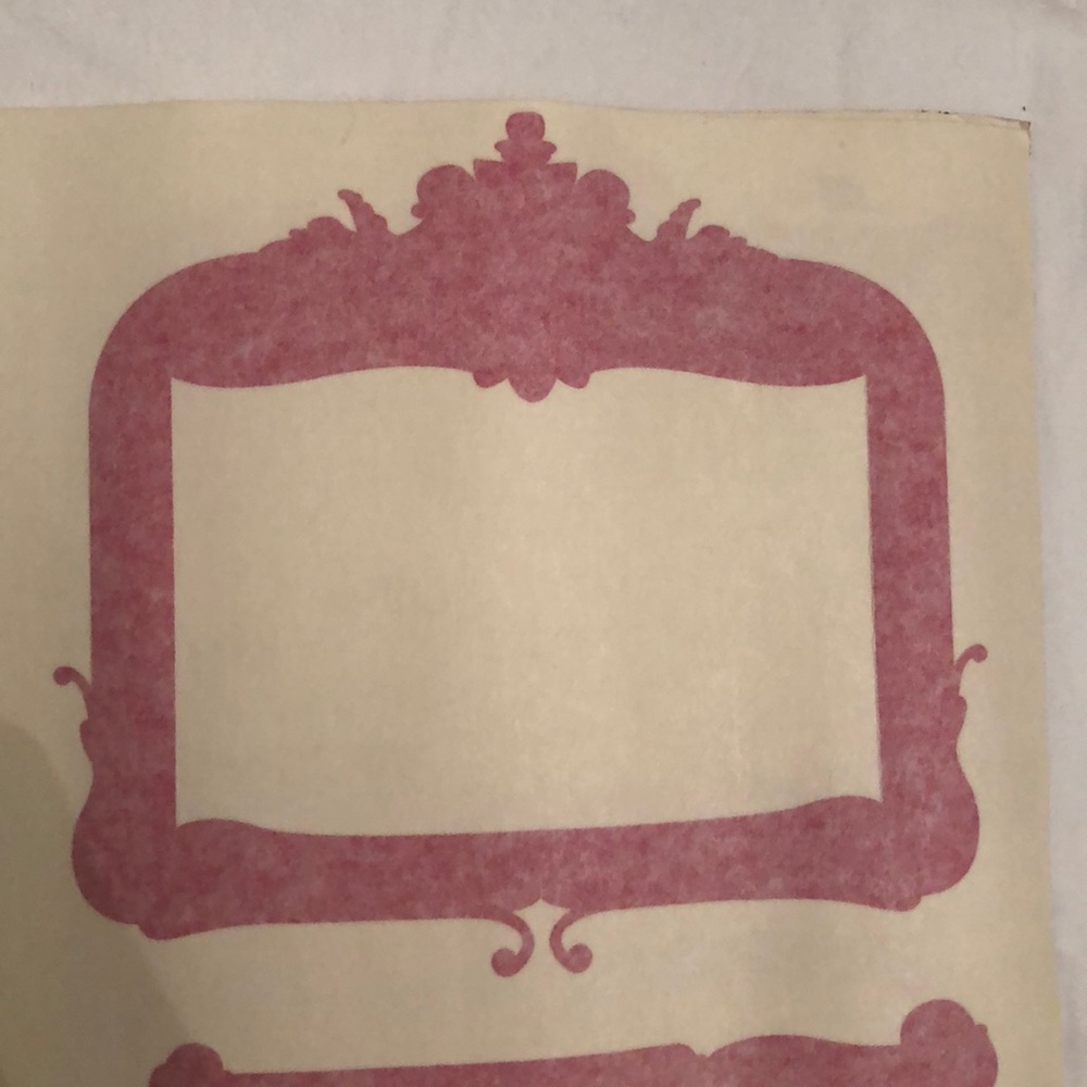 Pink Sticker Frames! - Picture 2 of 5